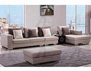 Cream Fabric Sectional Sofa AE200