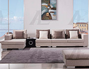 Cream Fabric Sectional Sofa AE200