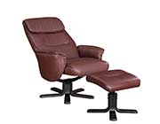 Recliner Chair with Ottoman CO057