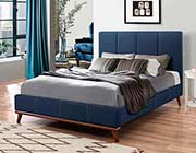 Blue Woven Fabric Bed CO626