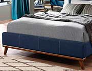 Blue Woven Fabric Bed CO626