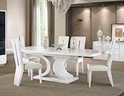 White Modern Dining table AE 110