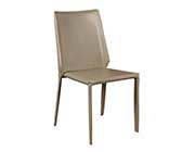 Leatherette Stacking Set of 2 Chairs Estyle Adler