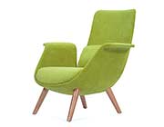 Green Fabric Accent Chair NP 002