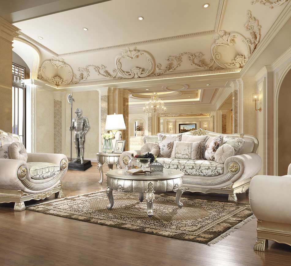 Classic living shop room furniture sets