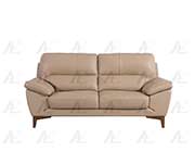 Tan Italian leather sofa AEK 080