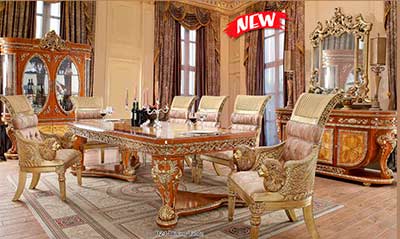 Classic Dining Table HD 024