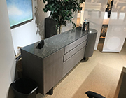 Light Gray Veneer Desk SH Claire