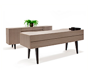 Light Gray Veneer Desk SH Claire