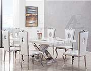 White Marble Dining Table