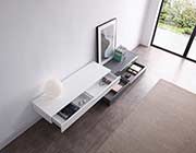 Modern TV Stand in White and Grey NJ 718