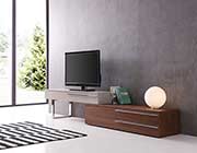 Modern TV Stand in White and Grey NJ 718
