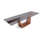 Smoked Glass Dining Table VG 683