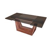 Smoked Glass Dining Table VG 683