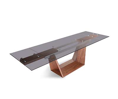 Smoked Glass Dining Table VG 683