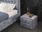 Gray Fabric Bed AE 073