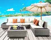 Outdoor Patio Sectional with Cocktail table AC 020