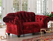 Transitional Button Tufted Sofa FA Ishtar