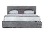 Italian Leather Bed VG Corazon