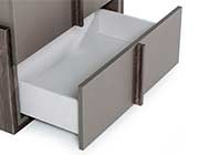 Italian Leather Bed VG Corazon