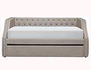 Gray Fabric Daybed HE 985