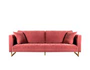 Pink Velvet Sofa AL Lisha