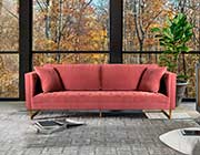 Pink Velvet Sofa AL Lisha
