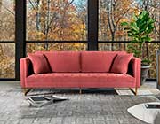 Pink Velvet Sofa AL Lisha