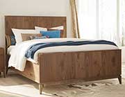 Modern Bed in Walnut Finish MS 816