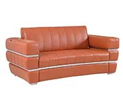 Camel Leather Sofa set GU 04