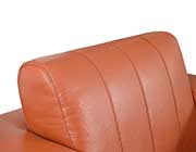 Camel Leather Sofa set GU 04