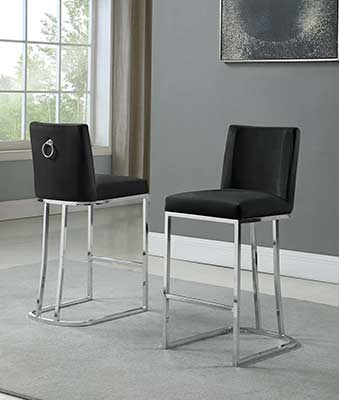 Counter Height Black Stool BQ 106