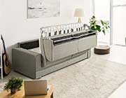 Gray Fabric Sofa Bed VG 321