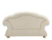 Ivory Leather sofa EF Alberta