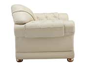Black Leather sofa EF Alberta