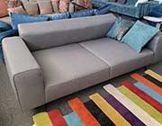 Light Gray Fabric Sofa Enzo