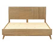 Walnut Modern Bed VG clarissa
