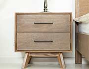 Walnut Modern Bed VG clarissa