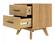 Walnut Modern Bed VG clarissa