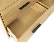 Walnut Modern Bed VG clarissa