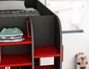 Red and Black Gamer Bed EF Futura