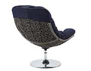 Lounge Swivel Chair MW Brooklyn in Navy