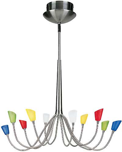 10-LITE CEILING LAMP