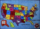 U.S. Map Kids Rug