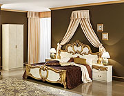 Biaggio Ivory-Gold bedroom collection 