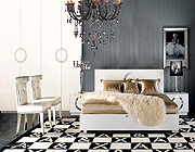 Giofreda modern lacquer bed