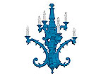 Blue Chandelier Glamour 004