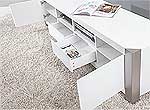 Modern White TV-Stand BM01