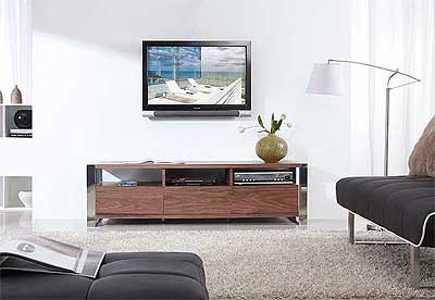 Modern Light Walnut TV-Stand BM4