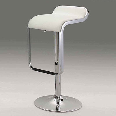 Modern white chair CR6050WH